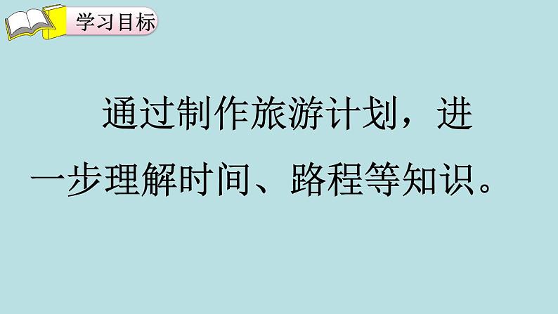 人教版数学六年级下册 6.5.2 北京五日游 课件第2页