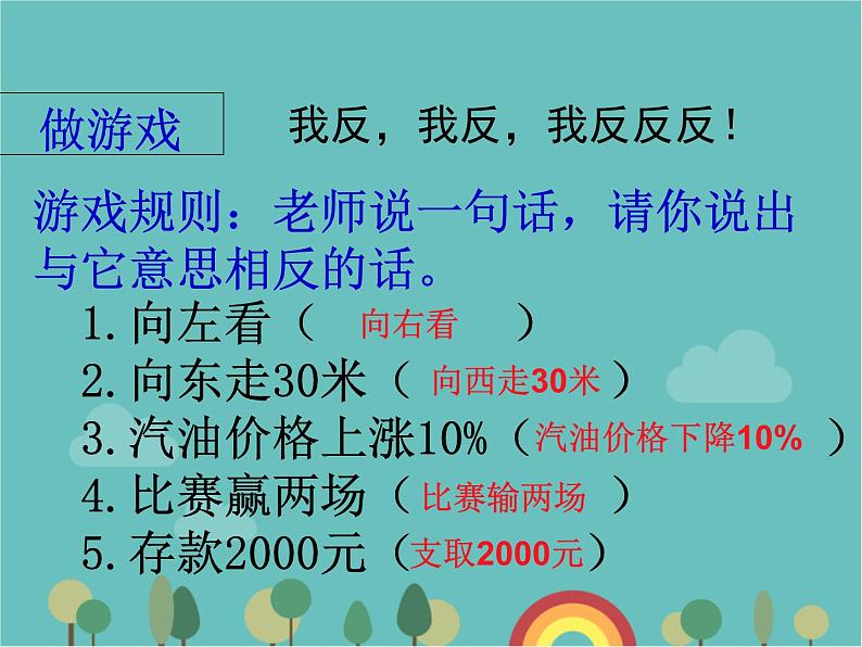 青岛版（六三）数学五年级下册 一 中国的热极—-认识负数课件第3页