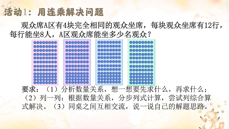 青岛版三年级下册数学《解决问题》（课件）第3页