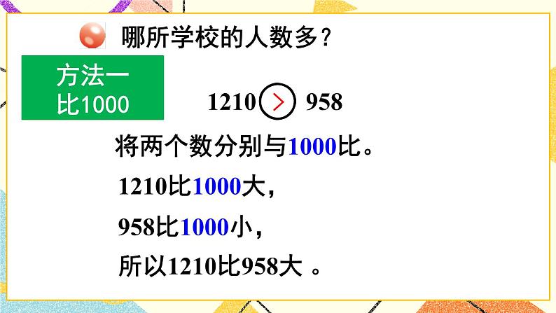 青岛六三制二下数学二（3）万以内数的大小比较课件07