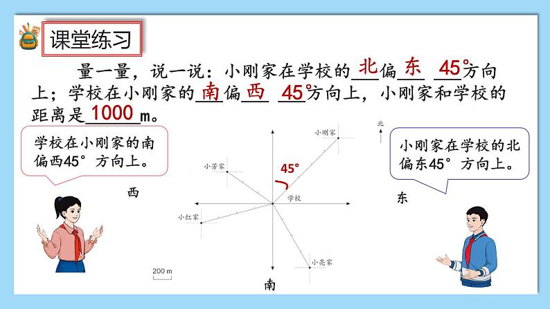 2.2《在平面图上标出物体位置》课件第8页