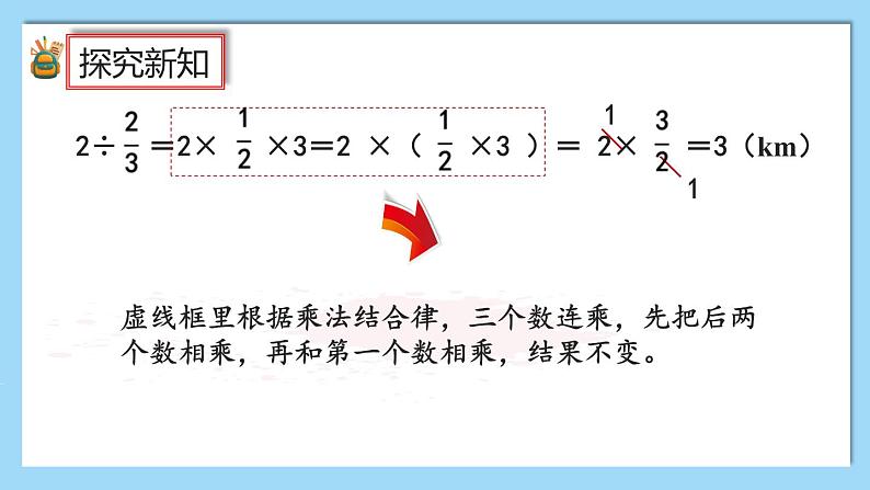 人教版数学六年级上册3.2.2《一个数除以分数》课件+教案+练习07