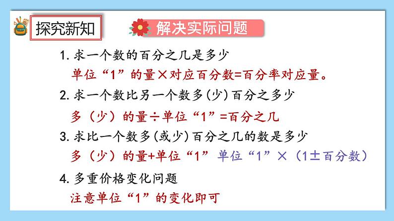 人教版数学六年级上册6.8《整理和复习》课件+教案07