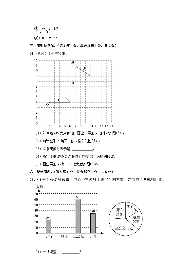 2023年广东省汕尾市海丰县小升初数学模拟试卷03