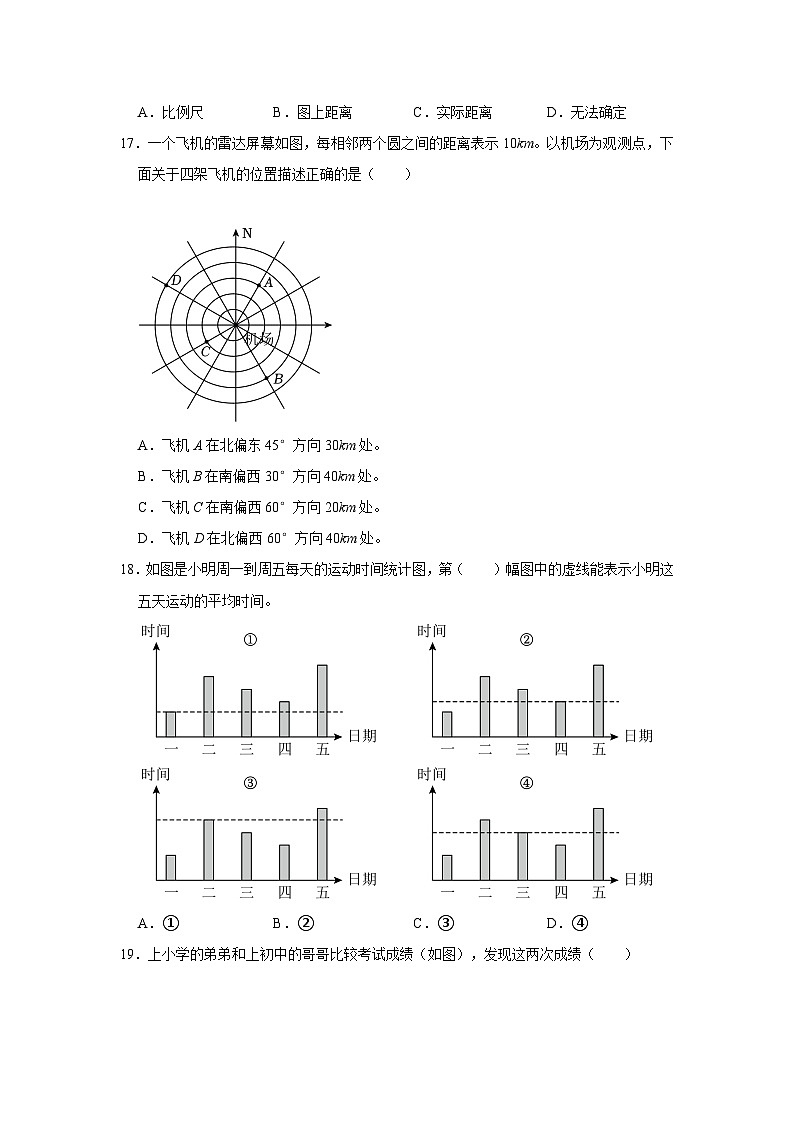 江苏省南通市启东市2022-2023学年六年级下学期期末数学试题（含答案）第3页
