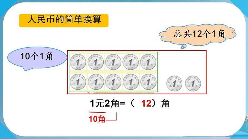 人教版小学一年级数学下册 认识人民币 简单的计算（1）    课件05