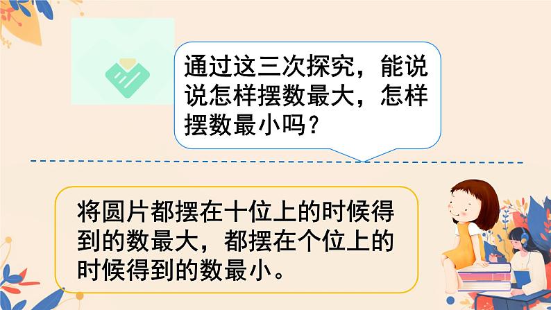 人教版小学一年级数学下册 100以内数的认识 整十数加减一位数课件第8页