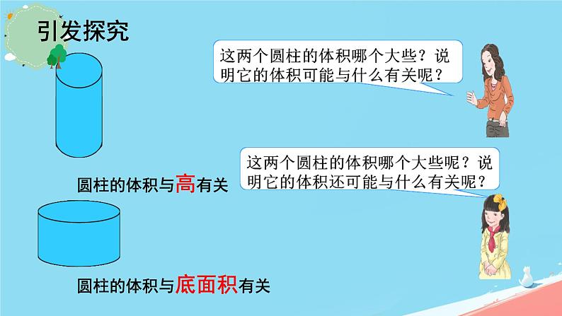 人教版小学六年级数学下册  圆柱的体积(1)课件第6页