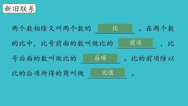 人教版小学六年级数学下册  比例的意义课件01