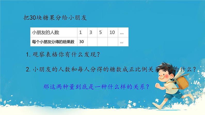 人教版小学六年级数学下册 反比例课件第4页