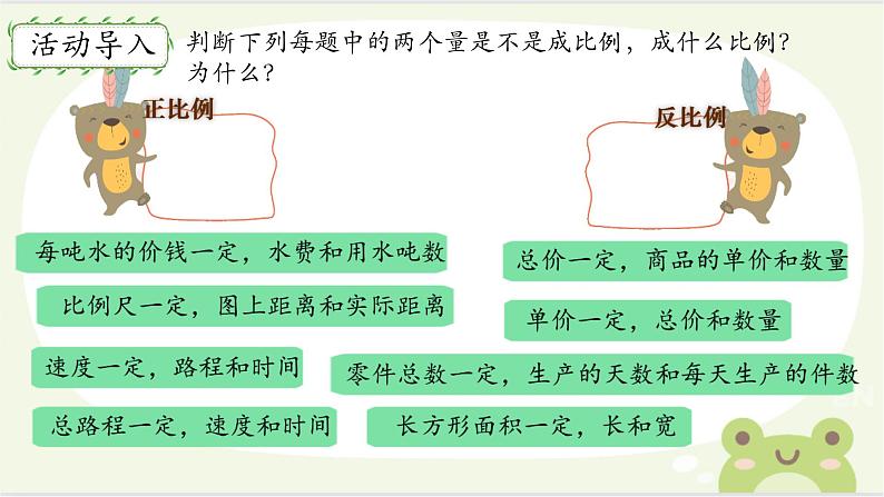 人教版小学六年级数学下册 用正比例解决问题 课件02