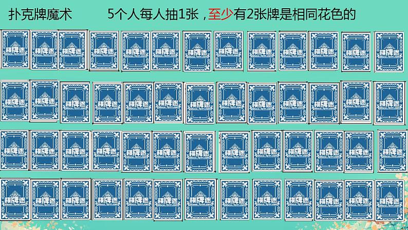 人教版小学六年级数学下册 数学广角  （鸽巢问题） 课件04