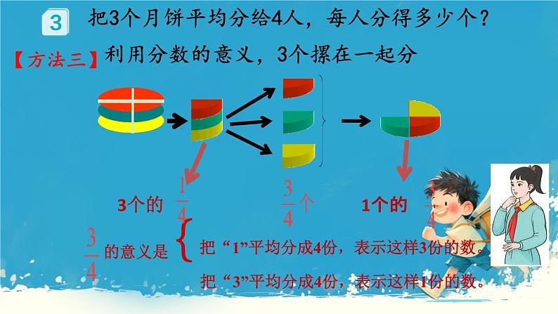 人教版小学五年级数学下册分数与除法课件07