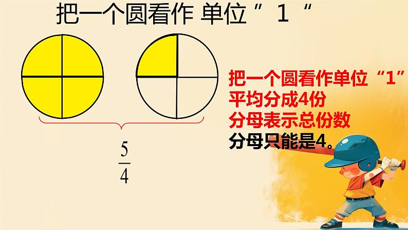 人教版小学五年级数学下册真分数和假分数(2)课件第8页