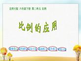 北师大版六年级数学下册第2单元第2课时比例的应用课件