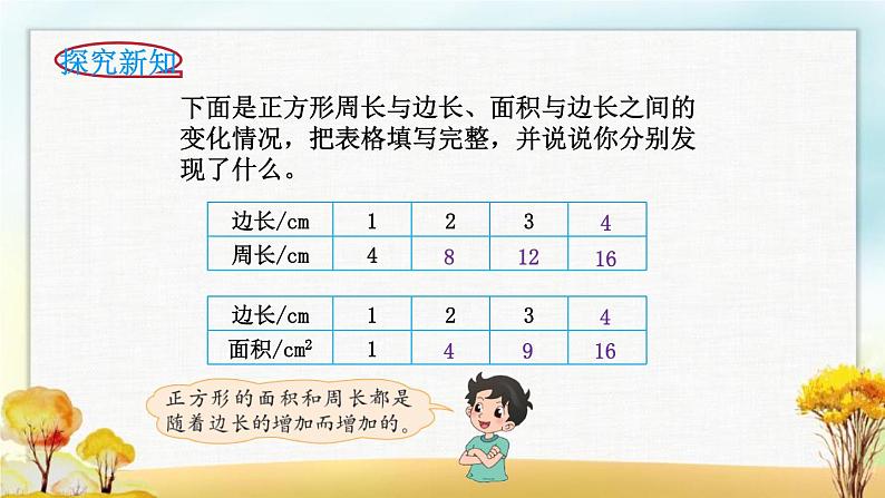 北师大版六年级数学下册第4单元第2课时正比例课件第3页