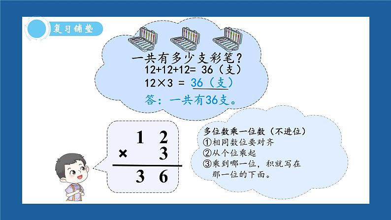 笔算乘法 课件 小学数学人教版三年级下册第3页