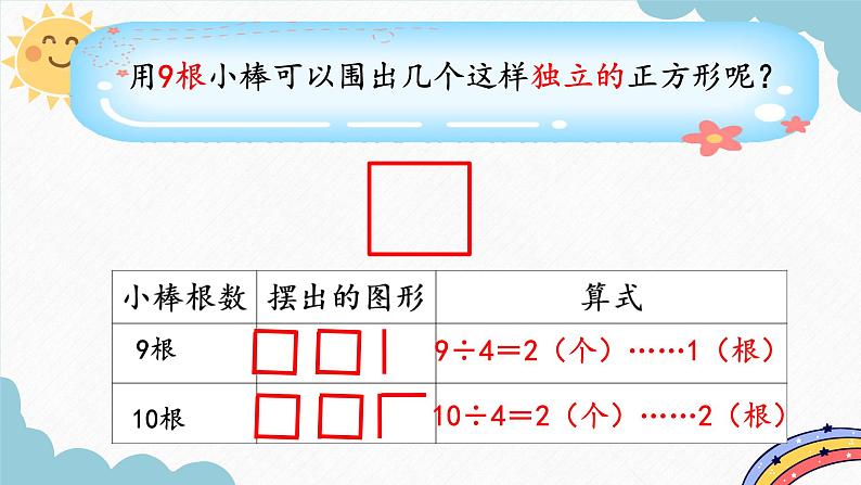 人教版小学二年级数学下册 有余数的除法（余数的秘密）课件第3页