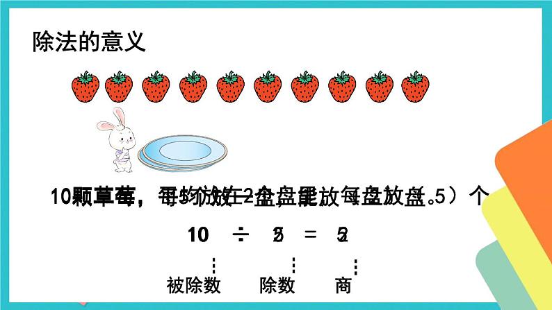 人教版小学二年级数学下册 总复习 （除法）课件07