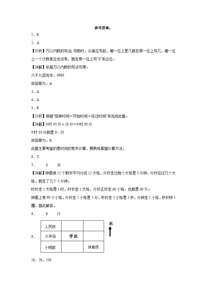 （考前冲刺）期中1-4单元--二年级下册数学常考易错题苏教版（二）第3页