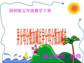 西师版五年级数学下册异分母分数加减法课件