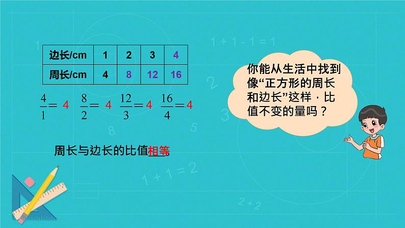 正比例 课件 小学数学北师大版六年级下册第5页