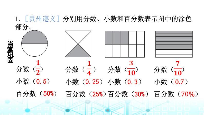 小升初数学总复习作业3分数与百分数课件第2页