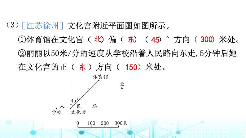 小升初数学总复习作业18图形与位置课件第4页