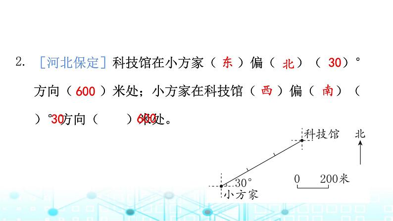 小升初数学总复习图形的运动与位置专题小测课件03