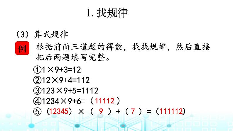 小升初数学总复习知识点20合情推理课件06