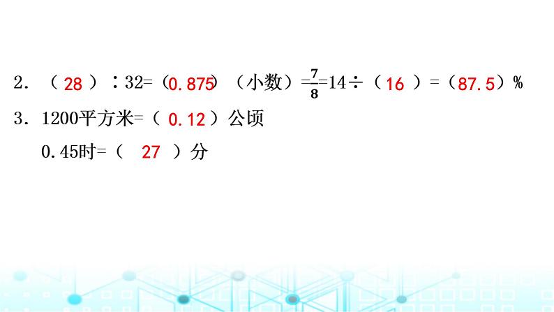 江苏省南京市江宁区六年级下册数学期末素养测评卷课件第6页