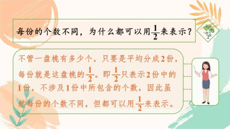 苏教版三年级下册数学第七单元《认识一个整体的几分之一》教学课件第7页