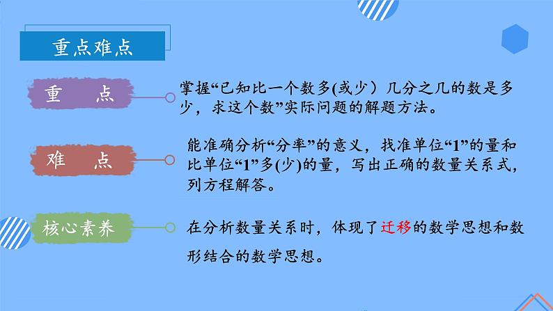 第三单元第06课时 已知比一个数多（或少）几分之几的数是多少，求这个数课件第4页