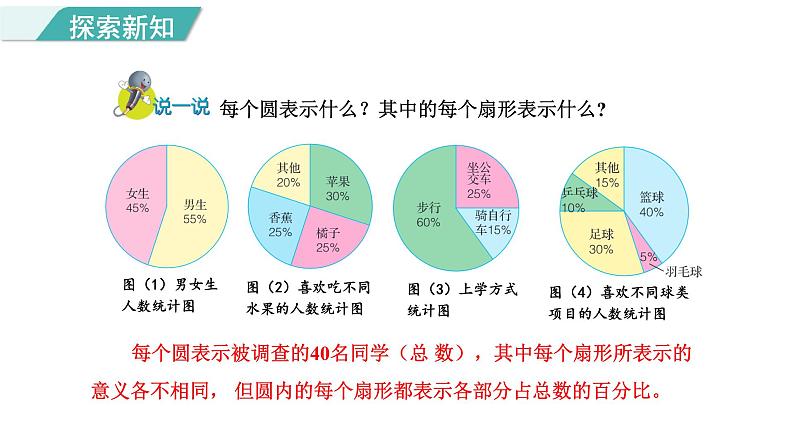 7.1 扇形统计图 第1课时 认识扇形统计图（课件）2023-2024学年冀教版数学六年级上册08