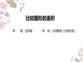 五年级上册数学北师大版：比较图形的面积-教学课件