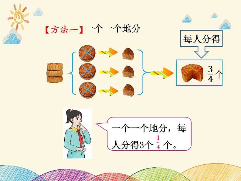 人教版五年级数学下册分数的意义和性质《 分数与除法的关系》课件第7页