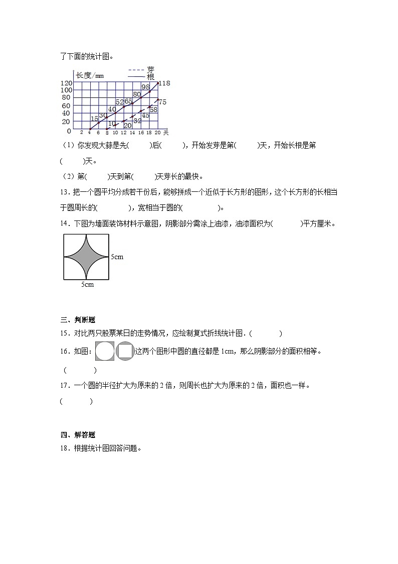 图形与几何 -苏教版数学五年级下册期末专项复习03