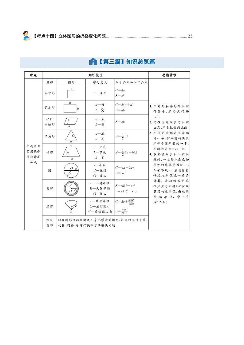 总集篇·图形的拼切、对称、平移、旋转、折叠、运动问题-2024年小升初数学（原卷版）第2页