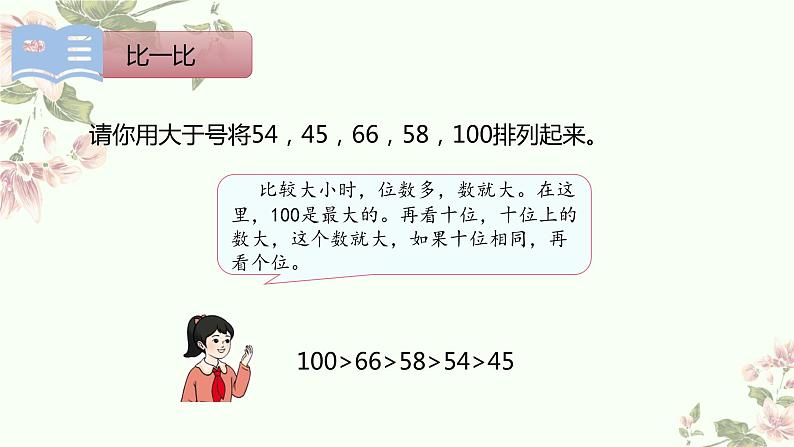 总复习100以内的数（课件）-2023-2024学年一年级下册数学人教版07