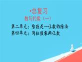 总复习（数与代数（一））（课件）-三年级下册数学人教版