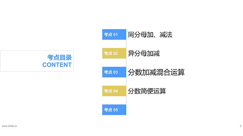 专题六：分数的加法和减法（复习课件）-五年级数学下学期期末核心考点集训（人教版）03