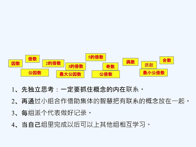 因数和倍数复习（课件）-六年级下册数学人教版07