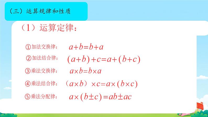 总复习数与代数（课件）-六年级下册数学人教版03