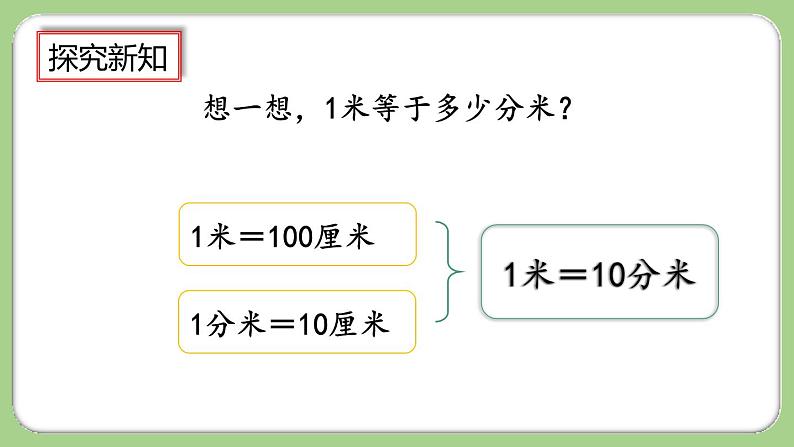 3.2《分米的认识及单位长度间的换算》课件第6页