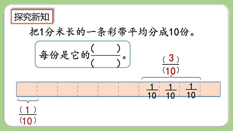 人教版数学三上 8.1.3《认识几分之几》课件+教案+同步练习06