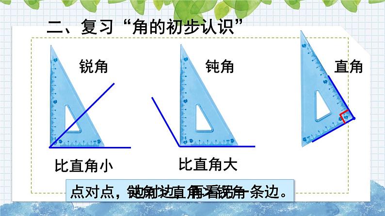 9.3 长度单位 角的初步认识（课件）-二年级上册数学人教版第7页