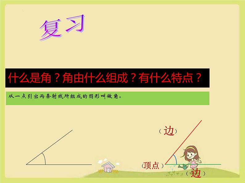 总复习二 空间与图形（课件）-四年级上册数学人教版04