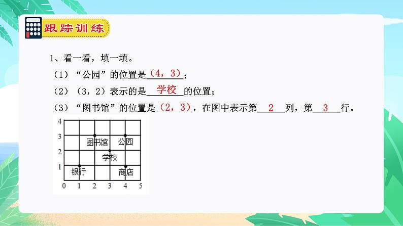 位置与可能性复习专题（复习课件）-五年级数学期末核心考点集训（人教版）第7页