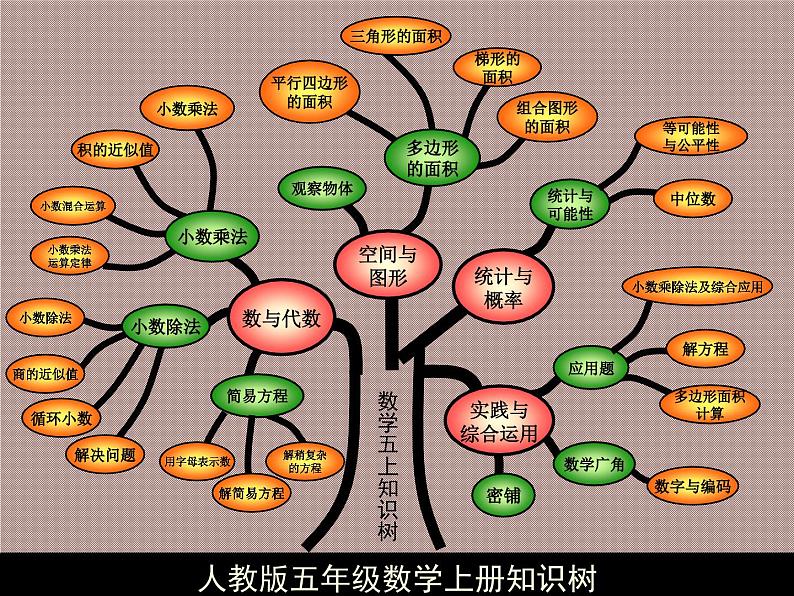 总复习【知识树】（课件）-五年级上册数学人教版01