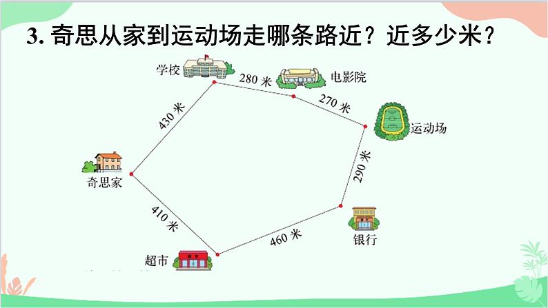 北师大版数学三年级上册 三 加与减-练习二课件08